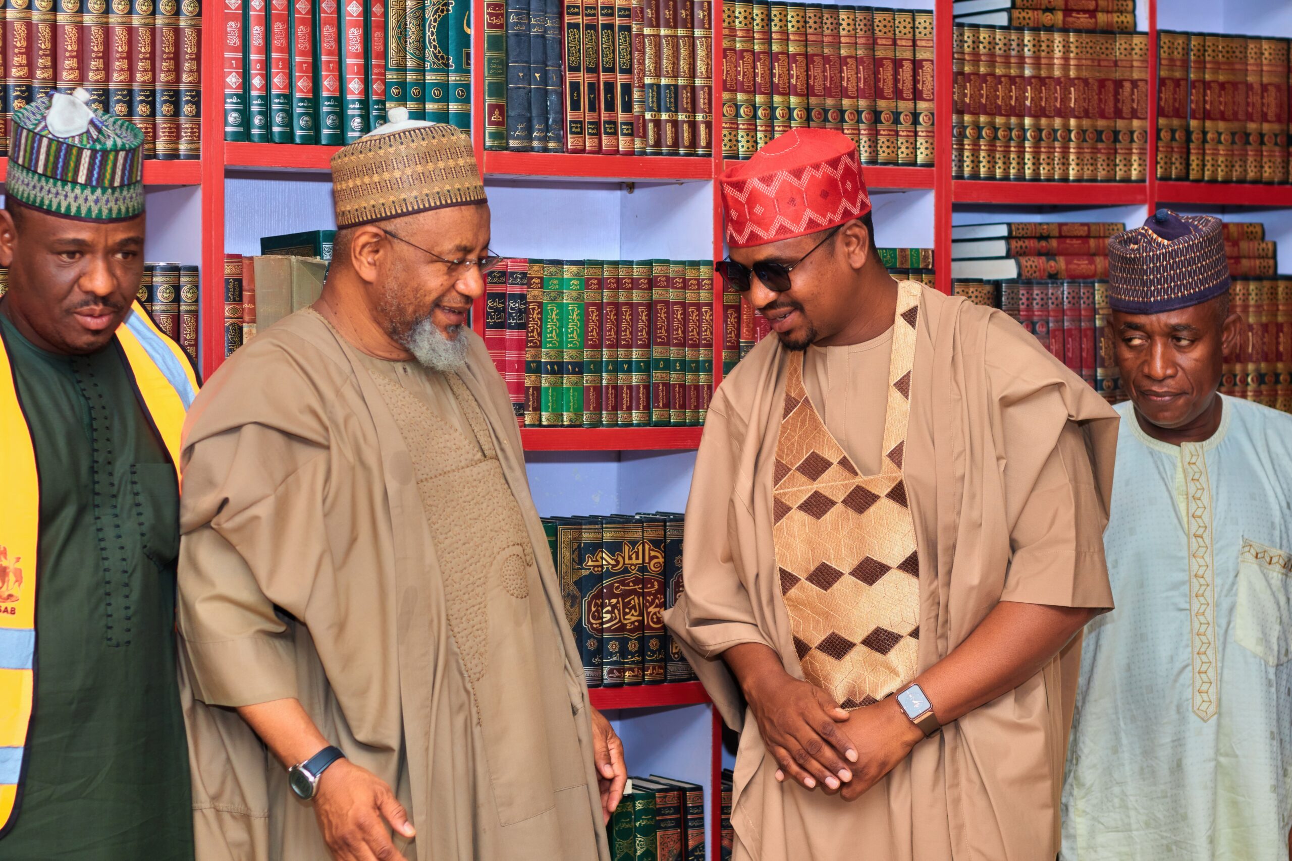 THE MANAGING DIRECTOR OF REMASAB PAYS COURTESY AND APPRECIATION VISIT TO PROFESSOR BASHIR ALIYU